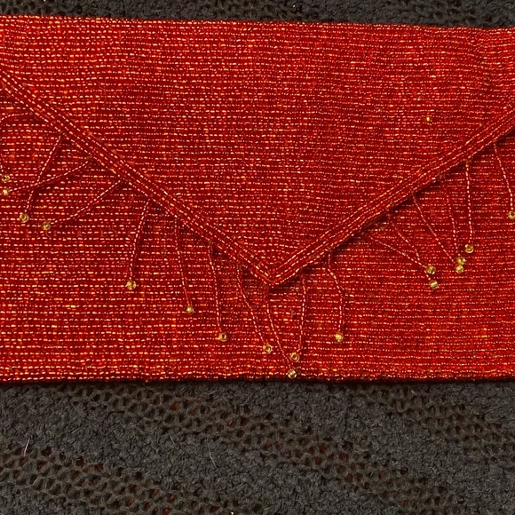 New Beaded clutch bag - Picture 1 of 4